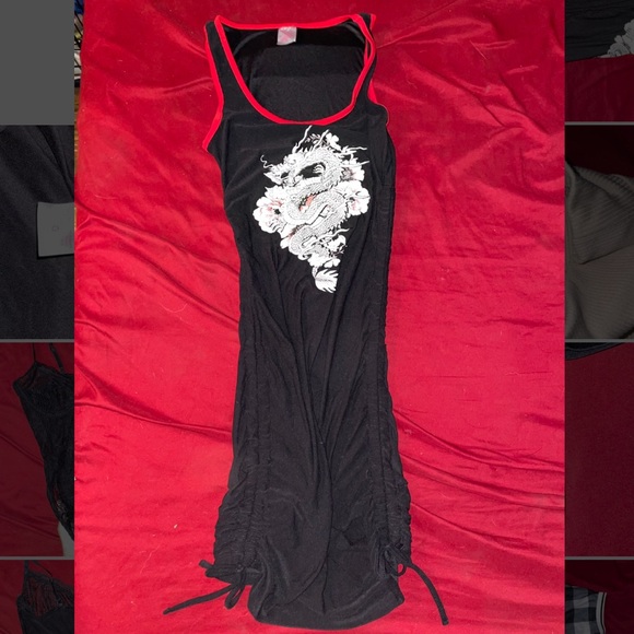 Dragon graphic dress - Picture 1 of 4